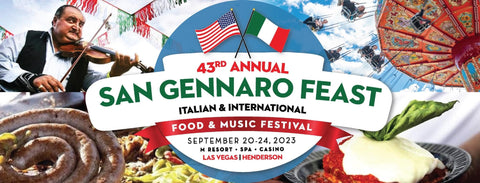 San Gennaro Feast Las Vegas: $18.00 value SINGLE pass VIP Admission: May 8th-12th / M Resort: WILL CALL PICK UP AT ENTRANCE- under the VIP SIGN- 🇮🇹1st Booth🇮🇹