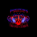 Freakling Brothers Horror Shows- $60.00 value for (1) FREAK PASS to CASTLE VAMPYRE, COVEN OF 13 & GATES OF HELL!  Dates: NOW thru- Oct. 31st, 2022